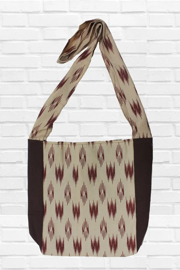 Pack_of_1_Piece_Cotton_Beige_W-Ikat_Printed_Collection_Crossbody_Messenger_Bag_for_Women,_Men,_Girl_&_Boy