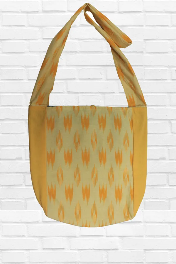 Pack_of_1_Piece_Cotton_Yellow_W-Ikat_Printed_Collection_Crossbody_Messenger_Bag_for_Women,_Men,_Girl_&_Boy