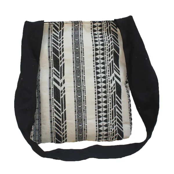 Pack_of_1_Piece_Cotton_Black_Cross_Road_Waved_Collection_Crossbody_Shoulder_Bag_for_Women,_Men,_Girl_&_Boy