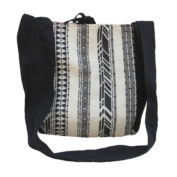 Pack_of_1_Piece_Cotton_Black_Cross_Road_Collection_Crossbody_Shoulder_Bag_for_Women,_Men,_Girl_&_Boy