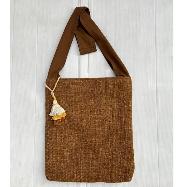 Pack_of_1_Piece_Cotton_Brown_Merit_Collection_Crossbody_Shoulder_Bag_for_Women,_Men,_Girl_&_Boy