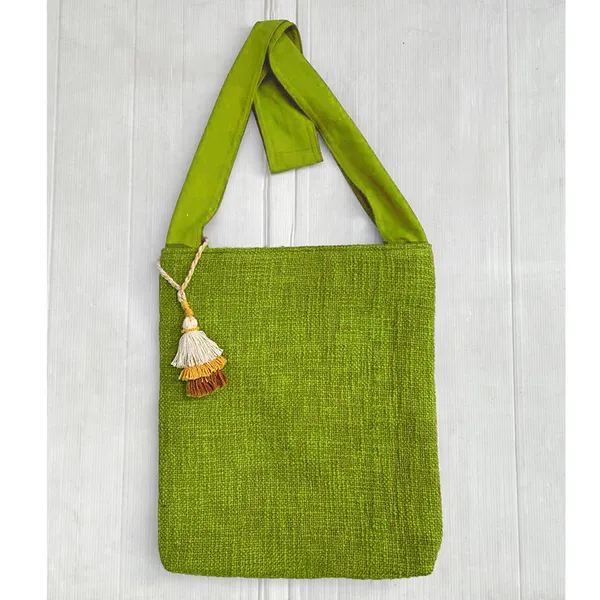 Pack_of_1_Piece_Cotton_Parot_Green_Merit_Collection_Crossbody_Messenger_Bag_for_Women,_Men,_Girl_&_Boy
