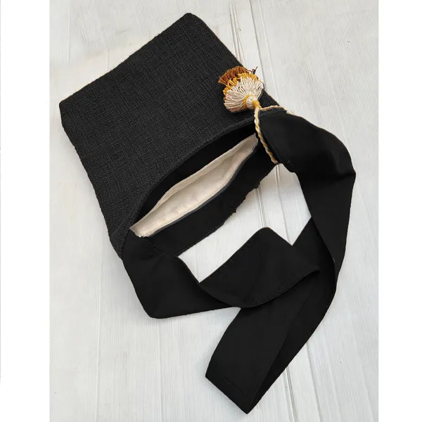 Pack_of_1_Piece_Cotton_Black_Merit_Collection_Crossbody_Messenger_Bag_for_Women,_Men,_Girl_&_Boy