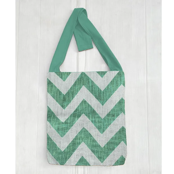 Pack_of_1_Piece_Cotton_Aqua_Chevron_Collection_Crossbody_Shoulder_Bag_for_Women,_Men,_Girl_&_Boy