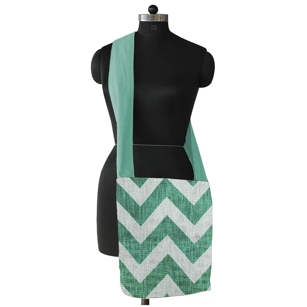 Pack_of_1_Piece_Cotton_Aqua_Chevron_Collection_Crossbody_Shoulder_Bag_for_Women,_Men,_Girl_&_Boy