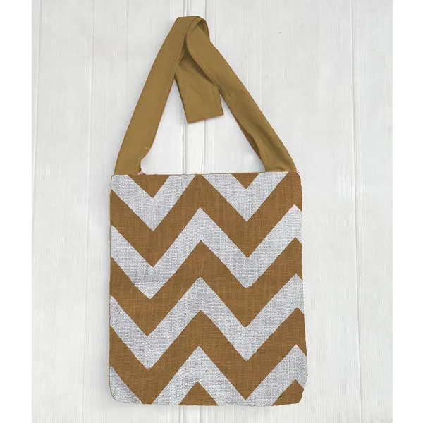 Pack_of_1_Piece_Cotton_BeigeChevron_Collection_Crossbody_Messenger_Bag_for_Women,_Men,_Girl_&_Boy
