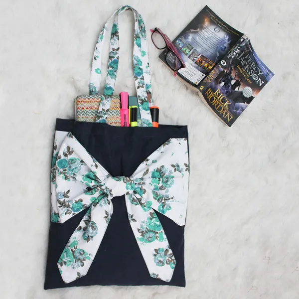 Pack_of_2_Pieces_Cotton_Blue_Polka_Dot_Printed_Tie_Tote_Shopping_Bag_for_Shopping_General_&_Grocery