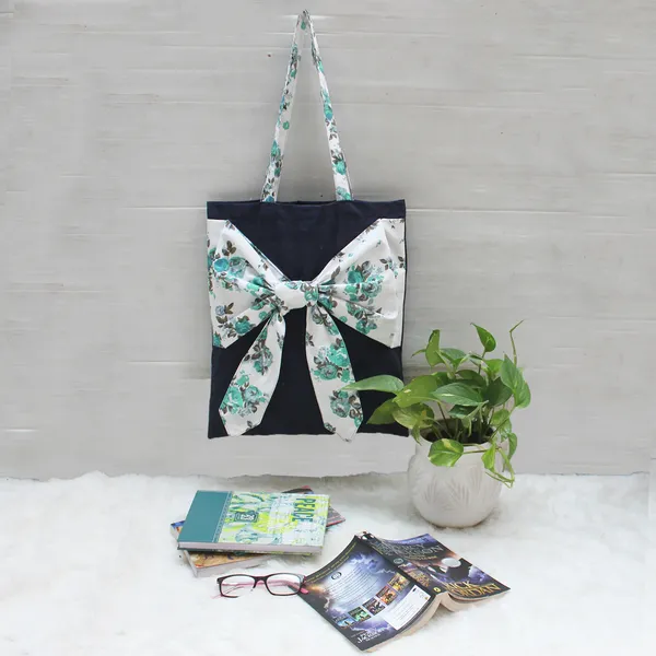 Pack_of_2_Pieces_Cotton_Blue_Polka_Dot_Printed_Tie_Tote_Shopping_Bag_for_Shopping_General_&_Grocery