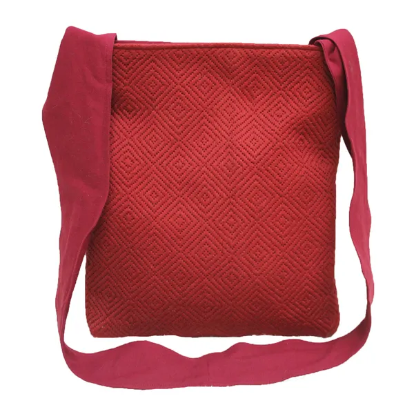 Pack_of_1_Piece_Cotton_Maroon_Baber_Waved_Collection_Crossbody_Messenger_Bag_for_Women,_Men,_Girl_&_Boy
