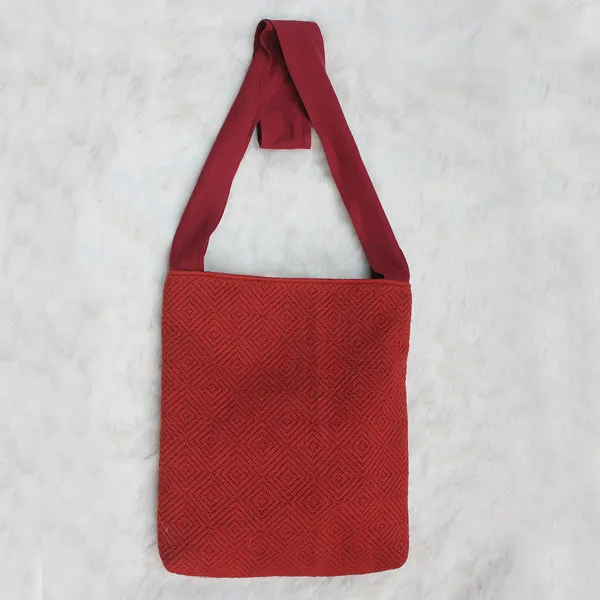 Pack_of_1_Piece_Cotton_Maroon_Baber_Waved_Collection_Crossbody_Messenger_Bag_for_Women,_Men,_Girl_&_Boy