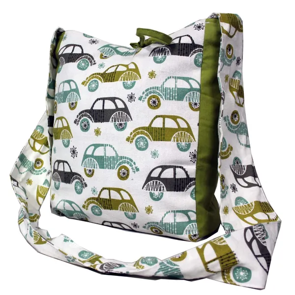 Pack_of_1_Piece_Cotton_Green_Multi_Car_Printed_Crossbody_Messenger_Bag_for_Women,_Men,_Girl_&_Boy