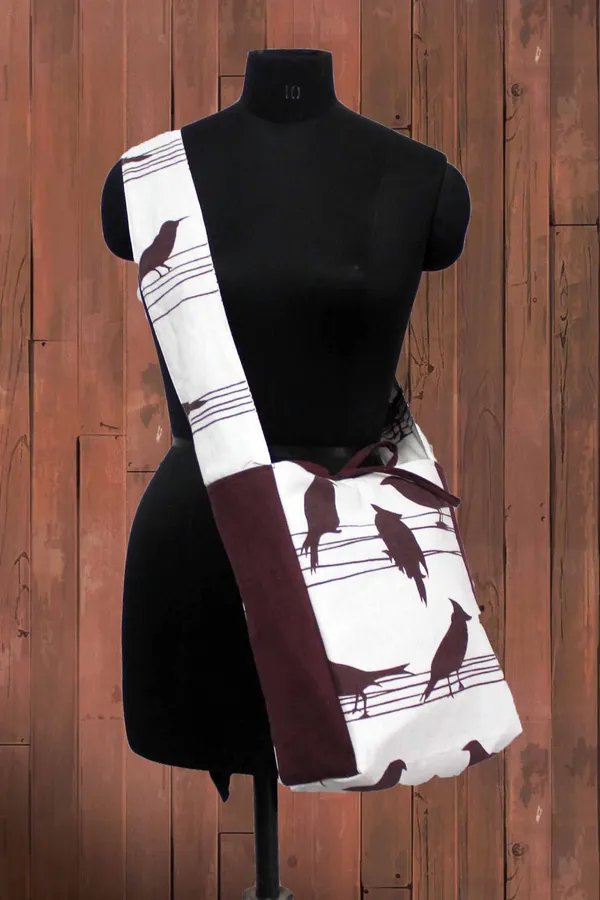 Pack_of_1_Piece_Cotton_Brown_Bird_Printed_Crossbody_Messenger_Bag_for_Women,_Men,_Girl_&_Boy