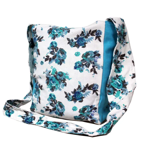Pack_of_1_Piece_Cotton_Turquoise_Multi_Floral_Printed_Crossbody_Messenger_Bag_for_Women,_Men,_Girl_&_Boy