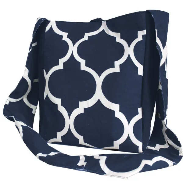 Pack_of_1_Piece_Cotton_Blue_Ogee_Printed_Crossbody_Messenger_Bag_for_Women,_Men,_Girl_&_Boy