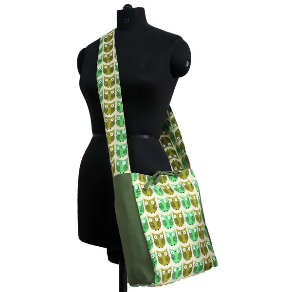 Pack_of_1_Piece_Cotton_Green_Owl_Ikat_Printed_Collection_Crossbody_Messenger_Bag_for_Women,_Men,_Girl_&_Boy