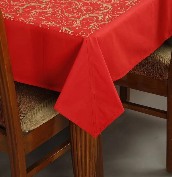 Pack_of_5,_7_&_9_Cotton_Red_Gold_Printed_Table_Cover_With_Place_Mat_Set_for_Center_and_Dinning_Table