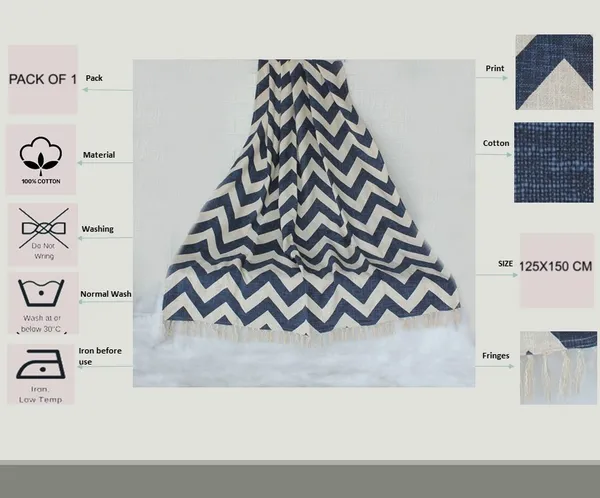 Pack_of_1_Piece_Cotton_Navy_Blue_Chevron_Printed_Collection_Decorative_Throw_for_Living_room_and_Bedroom