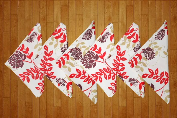 Pack_of_12_Pieces_Cotton_Red_Floral_Printed_and_Plain_Napkin_Set_for_Dining_and_Kitchen