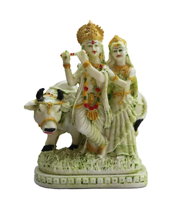 Pack_of_1_Piece_Polyresin_Green_Radha_Krishna_Statue_for_Pooja_Room_and_Table_Decoration