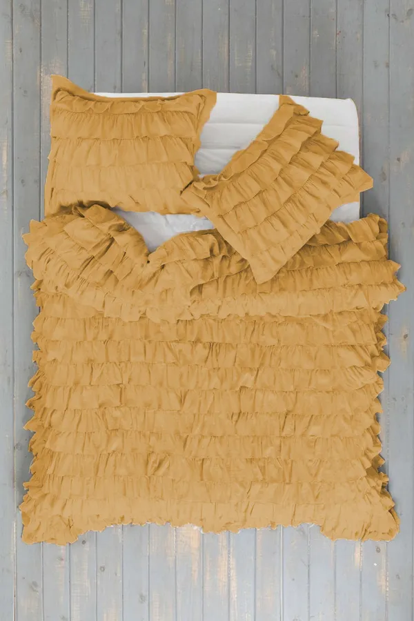 Pack_of_2_&_3_Pieces_Cotton_Ruffle_King_Single_Bedsheet_With_Pieces_Pillow_Cover_for_Bedroom,_Guest_Room,_Kids_Room