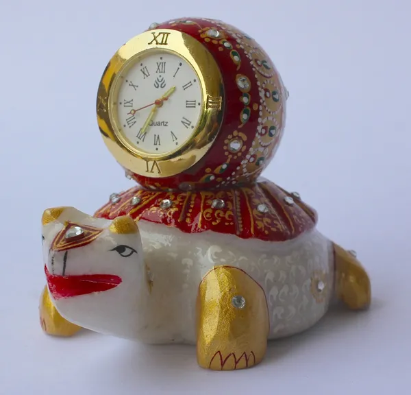 Pack_of_1_Piece_Marble_Multicolor_Hand_Painted_Tortoise_Clock_for_Home_and_Table_Decoration