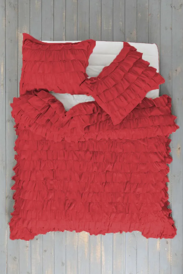 Pack_of_2_&_3_Pieces_Cotton_Ruffle_King_Single_Bedsheet_With_Pieces_Pillow_Cover_for_Bedroom,_Guest_Room,_Kids_Room