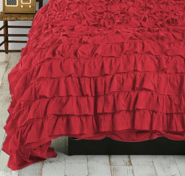 Pack_of_2_&_3_Pieces_Cotton_Ruffle_King_Single_Bedsheet_With_Pieces_Pillow_Cover_for_Bedroom,_Guest_Room,_Kids_Room