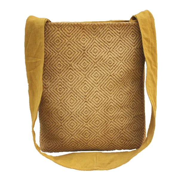 Pack_of_1_Piece_Cotton_Yellow_Cotton_Baber_Waved_Collection_Crossbody_Messenger_Bag_for_Women,_Men,_Girl_&_Boy