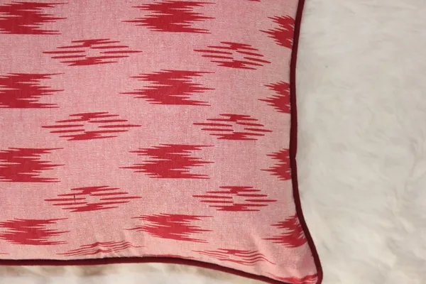 Pack_of_2_Pieces_Cotton_Maroon_Pochampaaly_Weave_Ikat_Printed_Cushion_and_Pillow_Cover-For_Living_Room_and_Bedroom