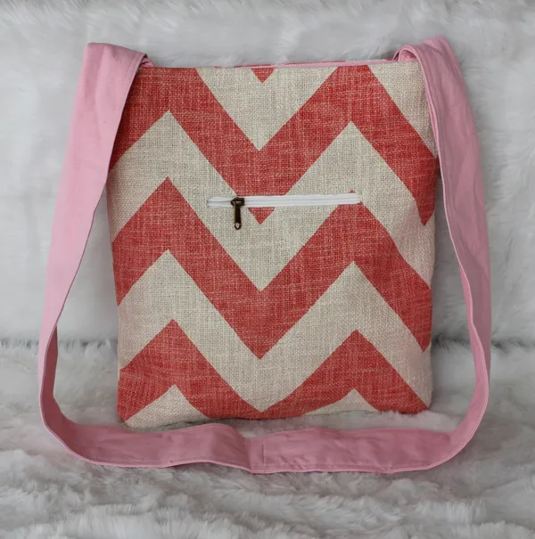 Pack_of_1_Piece_Cotton_Pink_Premium_Chevron_Collection_Crossbody_Messenger_Bag_for_Women,_Men,_Girl_&_Boy