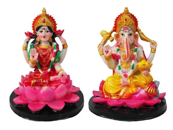 Pack_of_1_Piece_Polyresin_Multicolor_Laxmi_Ganesha_Statue_for_Pooja_Room_and_Decoration