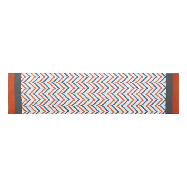 Pack_of_1_Piece_Cotton_Orange_Chevron_Printed_Table_Runner_for_Dining_&_Center_Table