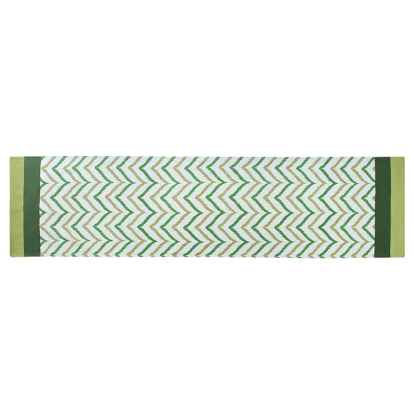 Pack_of_1_Piece_Cotton_Green_Chevron_Printed_Table_Runner_for_Dining_&_Center_Table