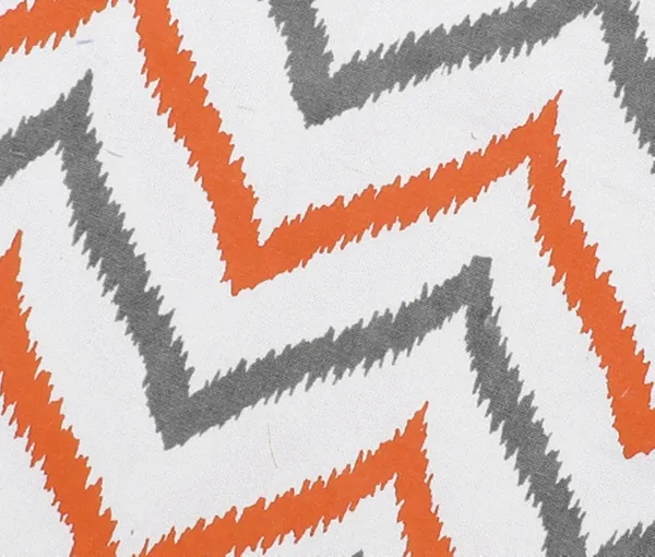 Pack_of_5,_7_&_9_Pieces_Cotton_Orange_Chevron_Printed_Table_Runner_With_Place_Mat_for_Dining_&_Center_Table