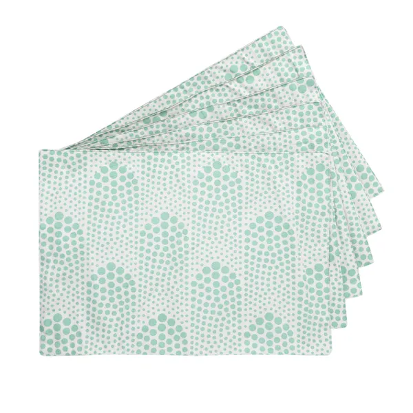 Pack_of_18_Pieces_Cotton_Aqua_Bubble_Printed_Place_Mat_and_Napkin_Set_for_Dinning_and_Center_Table