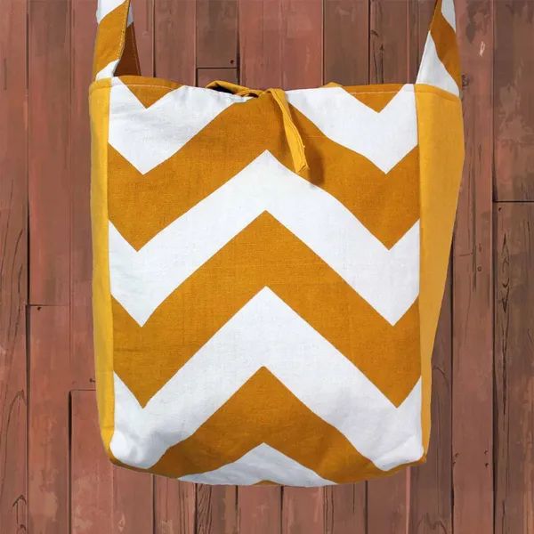 Pack_of_1_Piece_Cotton_Yellow_Chevron_Printed_Crossbody_Messenger_Bag_for_Women,_Men,_Girl_&_Boy