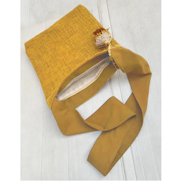 Pack_of_1_Piece_Cotton_Yellow_Merit_Collection_Crossbody_Messenger_Bag_for_Women,_Men,_Girl_&_Boy