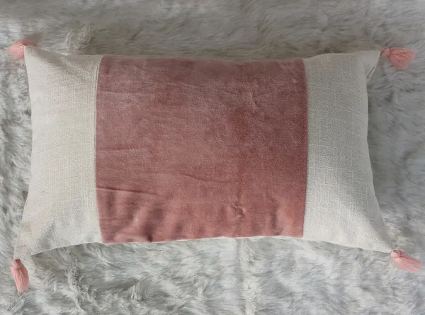 Pack_of_2_Pieces_Cotton_Pink_Paradise_Velvet_With_Tassel_Collection_Cushion_and_Pillow_Cover_for_Living_Room_and_Bedroom