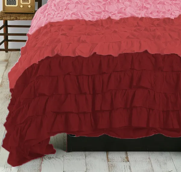 Pack_of_2_&_3_Pieces_Cotton_Ruffle_King_Single_Bedsheet_With_Pieces_Pillow_Cover_for_Bedroom,_Guest_Room,_Kids_Room