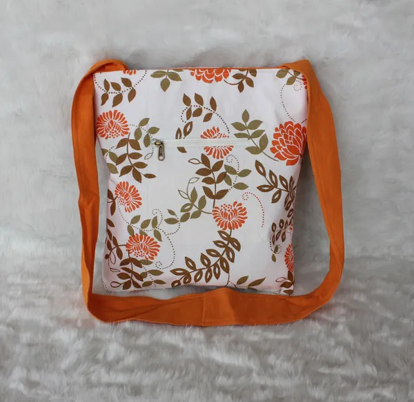 Pack_of_1_Piece_Cotton_Orange_Big_Leaf_Printed_Collection_Crossbody_Messenger_Bag_for_Women,_Men,_Girl_&_Boy