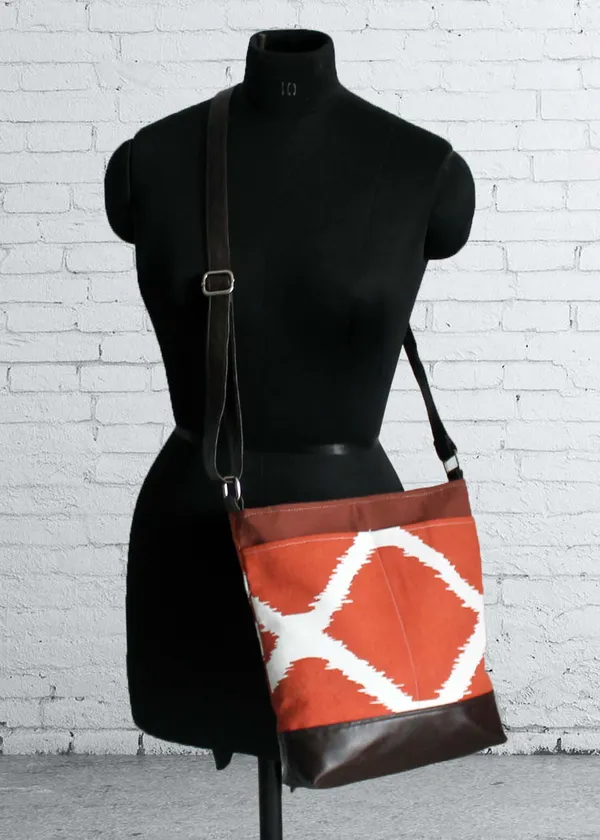 Pack_of_1_Piece_Cotton_Rust_Burfi_Ikat_Printed_Hand_Bag_for_Girl,_Boy,_Men_and_Women