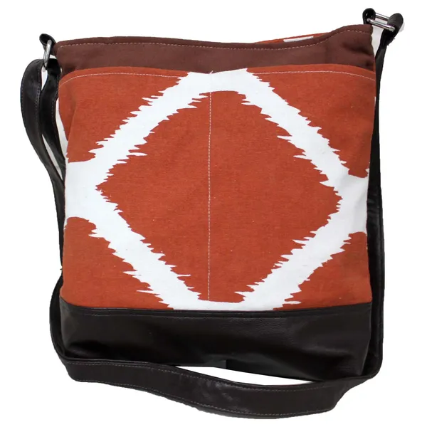 Pack_of_1_Piece_Cotton_Rust_Burfi_Ikat_Printed_Hand_Bag_for_Girl,_Boy,_Men_and_Women