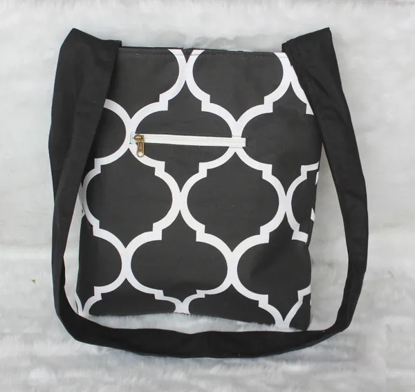 Pack_of_1_Piece_Cotton_Midnight_Black_Ogee_Printed_Collection_Crossbody_Messenger_Bag_for_Women,_Men,_Girl_&_Boy