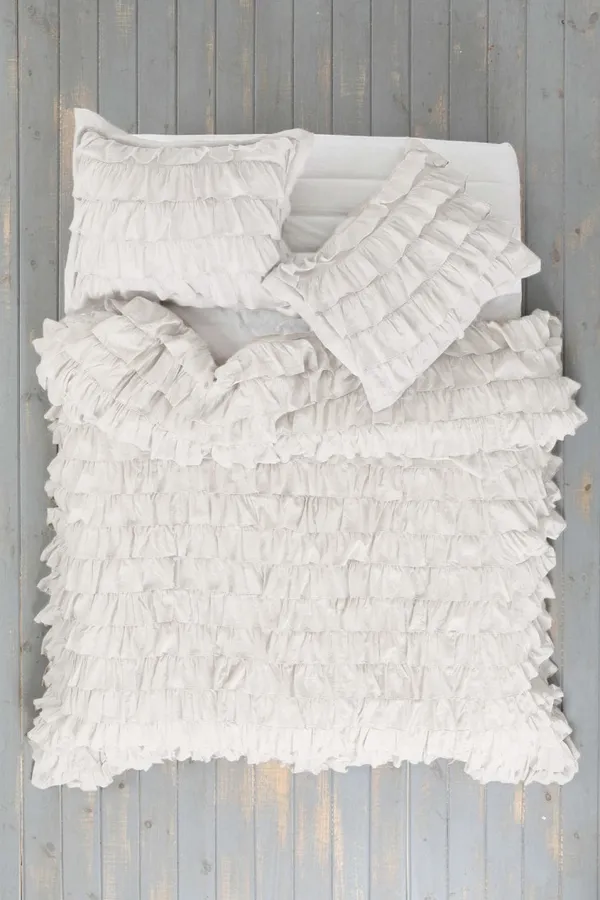 Pack_of_2_&_3_Pieces_Cotton_Ruffle_King_Single_Bedsheet_With_Pieces_Pillow_Cover_for_Bedroom,_Guest_Room,_Kids_Room