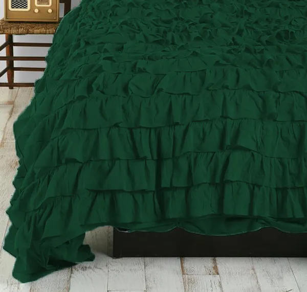 Pack_of_2_&_3_Pieces_Cotton_Ruffle_King_Single_Bedsheet_With_Pieces_Pillow_Cover_for_Bedroom,_Guest_Room,_Kids_Room