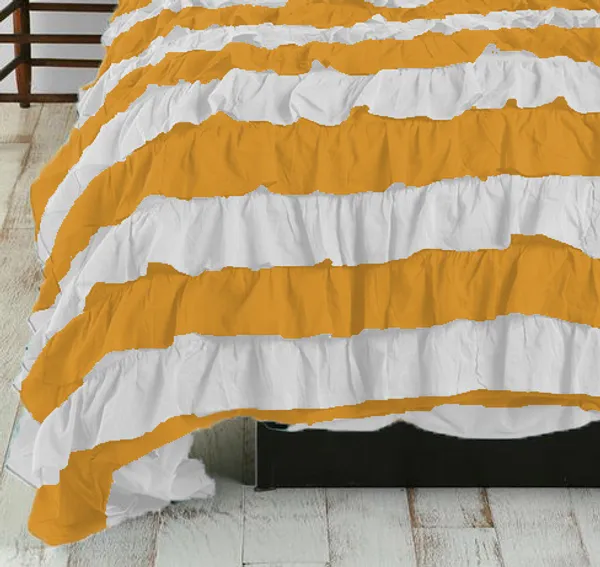 Pack_of_2_&_3_Pieces_Cotton_Ruffle_King_Single_Bedsheet_With_Pieces_Pillow_Cover_for_Bedroom,_Guest_Room,_Kids_Room