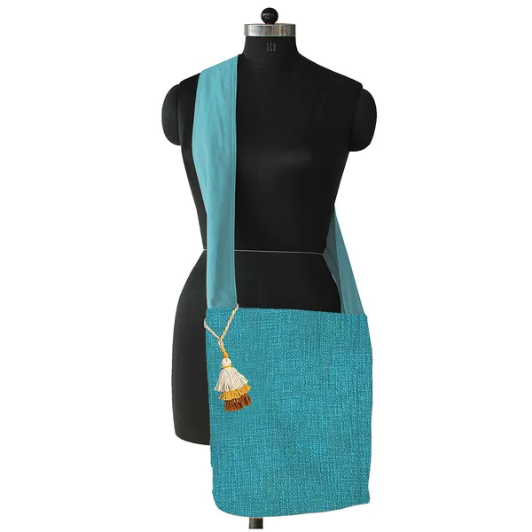 Pack_of_1_Piece_Cotton_Turquoise_Merit_Collection_Crossbody_Messenger_Bag_for_Women,_Men,_Girl_&_Boy