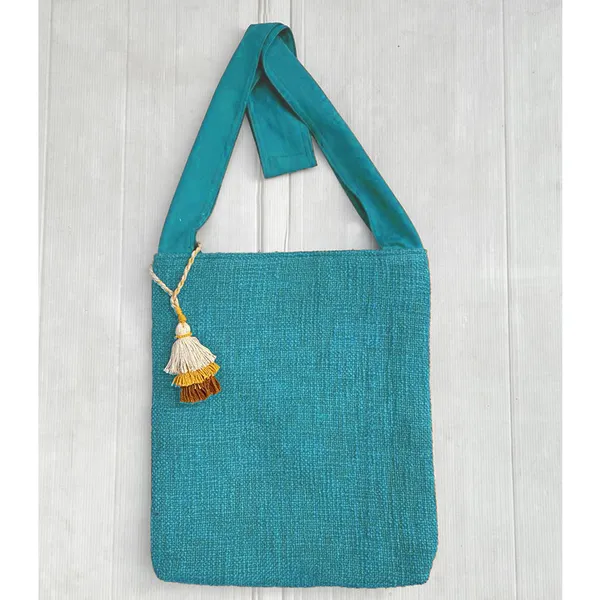 Pack_of_1_Piece_Cotton_Turquoise_Merit_Collection_Crossbody_Messenger_Bag_for_Women,_Men,_Girl_&_Boy
