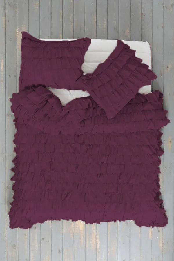 Pack_of_2_&_3_Pieces_Cotton_Ruffle_King_Single_Bedsheet_With_Pieces_Pillow_Cover_for_Bedroom,_Guest_Room,_Kids_Room