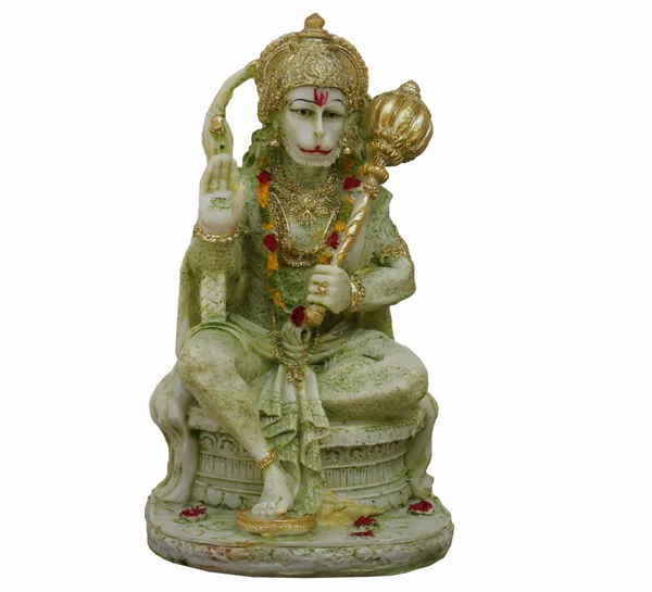 Pack_of_1_Piece_Polyresin_Green_Jai_Hanuman_Statue_for_Pooja_Room_and_Decoration